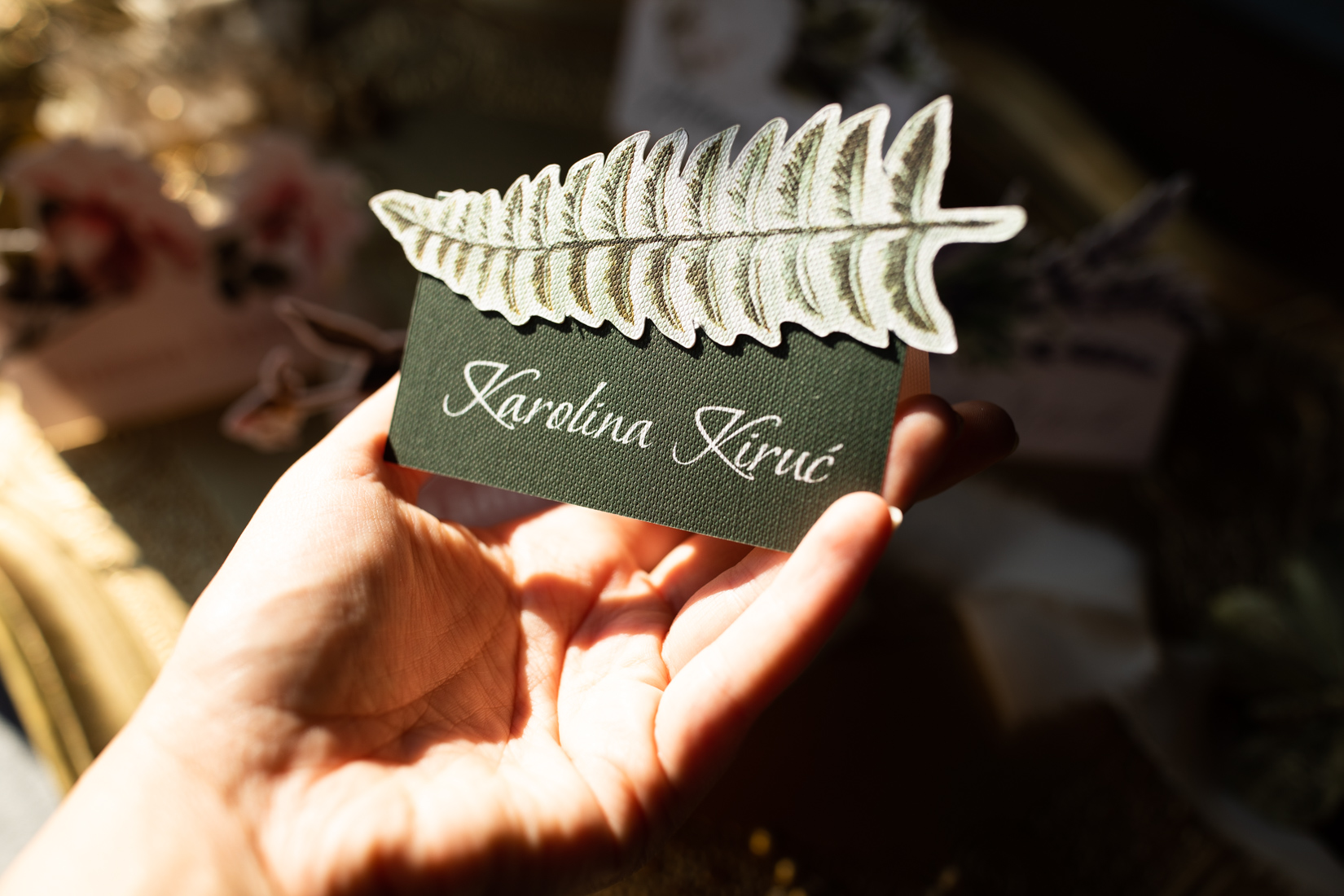 Winietki składane z kwiatem - Obrázek 4