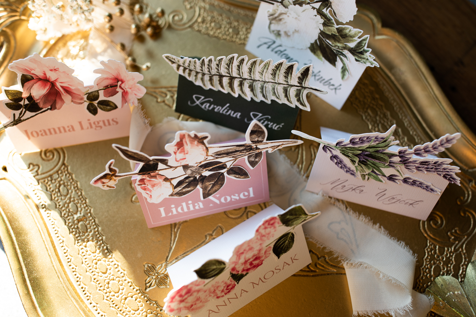 Winietki składane z kwiatem - Obrázek 6